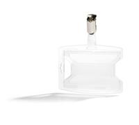 Durable reXycle 2 Card Security Pass ID Badge Holders with Clip | 25 Pack