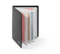 Durable RFID SECURE Wallet in Charcoal | Pack of 1 | Holds Upto 8 Credit, Debit and ID Cards | Protects at 13.65MHz