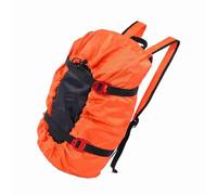 Durable Rock Climbing Bag with Shoulder Strap, Essential Camping Hiking Gear for Climbers, Protect Your Rope from Dirt and Wear (Orange)