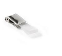Durable 810326 Badge Clip - Nickel Plated (Pack of 25)