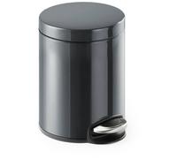 Durable Pedal Bin Metal Round | 5 Litre Capacity | Silent Closing Lid | Ideal for Offices, Warehouse, Bathrooms, etc.