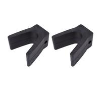 Durable Rubber Boat Trailer Bow Stop V Style for Yacht Kayak, 2pcs 2in Secure Installation