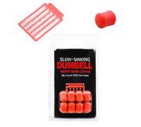 Durable rubber carp bait, floating fishing lure, dumbbell carp lure, great for long term use in lakes and rivers