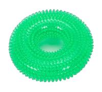Durable Rubber Dog Chew Toy for Large Dogs, Indestructible Squeaky Teething Aid, Promotes Dental Health, Interactive for Training and Play, Ideal for Enthusiastic Chewers 4-Green / M ( 12.5CM )