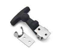 Durable Rubber Elastic Shock Absorption T-Shaped Buckle for Engine Hood & Insulation Box Sealing - 1Pc Locking Solution(XK709-2-304)