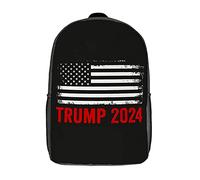 Durable Rucksack 2024 Pro Trump Backpack Polyester Daypack for Camping, Work, Hiking, 42X32X14Cm