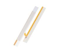 Durable SCANFIX Self-Adhesive EPOS Ticket Strip Holder - 25 Pack - 1000 x 62mm - Easy to Install Retail Ticket Holder System - Transparent