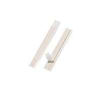 Durable SCANFIX Self-Adhesive Scannable Retail Ticket Holder - 200 x 30mm - Pack of 50 Transparent Label Holders - For Retail Shelves and Warehouse Racking
