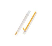 Durable Scanfix Self-Adhesive Ticket Holder, Scannable EPOS Ticket Strip Holder, 200 x 20mm, Pack of 50, ideal for Retail and Warehouse Shelving
