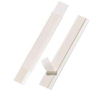 Durable Scanfix Self-Adhesive Ticket Holder 200 x 30mm, Pack of 50, Clear | Adhesive Scannable Label Strip for Retail Shelves and Warehouse Racking, Scannable for Barcodes, Made in Germany