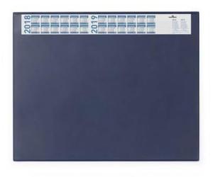 DURABLE Schreibunterlage 650x520mm mit Jahreskalender und transp, Abdeckung 5 ST 720407 Brand