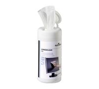 Durable Screenclean Box Wet Wipes Bio-degradable White (Pack of 100) 573602