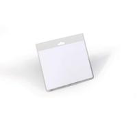 Durable Security Name Badge Without Clip 60X90mm Clear Pack of 20 813519
