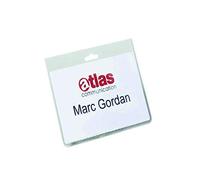 Durable Security Name Badge 60x90mm Transparent (Pack of 20) 8135/19