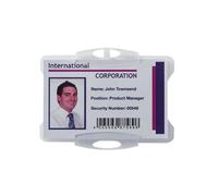 Durable Security Pass Holder 54x85mm Clear (Pack of 50) 999108011