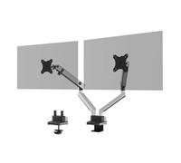 Durable SELECT PLUS Dual Arm Monitor Mount Desk Clamp for 2 Screens -