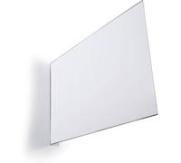 Durable Self-Adhesive Aisle Sign A4 Landscape - Made from Strong PET Hard Plastic -Optimal for Clear Warehouse Signage - Pack of 10 Transparent Aisle Signs