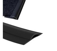 Durable Self-Adhesive PVC Floor Transition Strip - Smooth Carpet to Tile Edging for Safe and Stylish Spaces(Black,Length 7m(23ft))