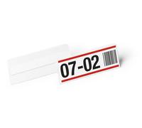 Durable Self Adhesive Ticket Label Holder Document Pocket | 10 Pack | 100 x 38mm