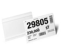 Durable Self Adhesive Ticket Label Holder Document Pocket | 10 Pack | A5