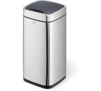 Durable Motion Sensor Bin | Smart Automatic Steel Kitchen Waste Bin | 21L Silver