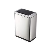 Durable Sensor Bin No Touch Duo 2x20 Liter Silver