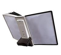 Durable SHERPA TABLE Extension Set | Module and 10 Panels | A4 Black & Grey