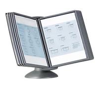 DURABLE Sherpa Display Panel System 10 Panels A4 Desk Mounted Plastic Silver