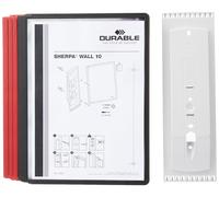 Durable SHERPA Display Panel Wall Unit 10 Panels in Assorted Colours Ideal f