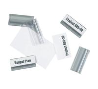 Durable SHERPA Index Tabs for Display Panels 58mm Width Pack of 10 Transpare