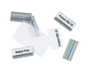 Durable SHERPA Index Tabs for Display Panels 58mm Width Pack of 10 Transpare