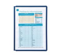 Durable SHERPA Replacement Display Panels | 5 Pack | A4 Blue