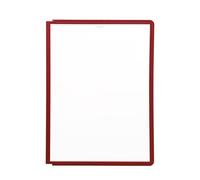 Durable SHERPA Replacement Display Panels | 5 Pack | A4 Red