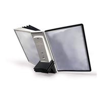 Durable SHERPA TABLE Extension Set | Module and 10 Panels | A4 Black & Grey