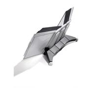 Durable SHERPA Display Panel Desk Extension Unit | Includes 10 A4 Panels in Black | for Storing and Display ing A4 Documents