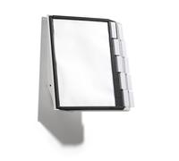 Durable Sherpa Wall Display Unit 10 Grey/Black 5631/22