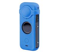 Durable Shockproof Silicone Protective For ONE RS Twin Edition And R 360 Action Full Cover Scratch Skin Grip Pack Rain Small (Blue, 9X5CM)