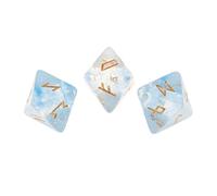 Durable Sky Rune Tarot Exquisite Divination Dice for Table Games Game Dice Type 4