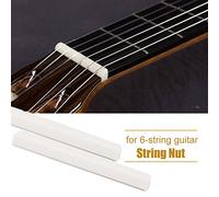 Durable Slotted String Nuts - 42mm Replacement Parts for 6 String Electric Guitar, Premium Material for Enhanced Sound Quality and Easy Installation