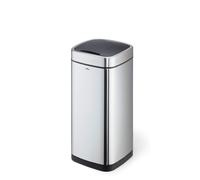 Durable Smart Gesture Motion Sensor Kitchen Bin, Anti-Fingerprint, 35L Silver
