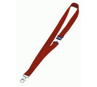 Durable Soft Neck Lanyards With Clip And Safety Release - 10 Pack - Red
