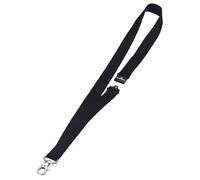 Durable Soft Neck Lanyards with Clip and Safety Release PK10 Black