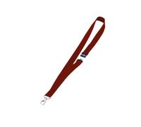 Durable Textile Lanyard 20 mm Red | Pack of 10 Necklaces | Includes Safety Release | Holds a Variety of Badges and Passes