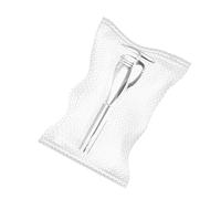 Durable, Solid, Shiny Smooth Brass Mouthpiece, 7C Size for Tuba, Comfortable, Full, Rich Metallic Tones, Effortless to Install (Silver)