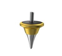 Durable speakers spike the isolating foot pads of sound equipment with hand polished finish for sound reduction and stability