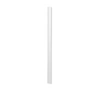 Durable SPINE BAR 30 Sheet Binding Bar for Unpunched Docs | 100 Pack | A5 Clear