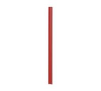 DURABLE Spine Bar A4 6mm – 60-Sheet Binding for Unpunched Documents – Red Pack of 100