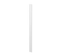 Durable SPINE BAR 60 Sheet Binding Bar for Unpunched Docs | 100 Pack | A4 Clear