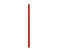 Durable Spine Bar 60 Sheet Binding Bar for Unpunched Docs - 100 Pack - A4 Red | Size: 1 Pack Durable Red 1 Pack