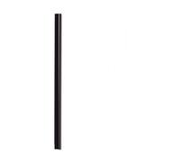 Durable Spine Bar 60 Sheet Binding Bar for Unpunched Docs - 50 Pack - A4 Black | Size: 1 Pack Durable Black 1 Pack